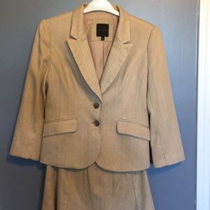 Herringbone beautiful Limited tailored skirt suit